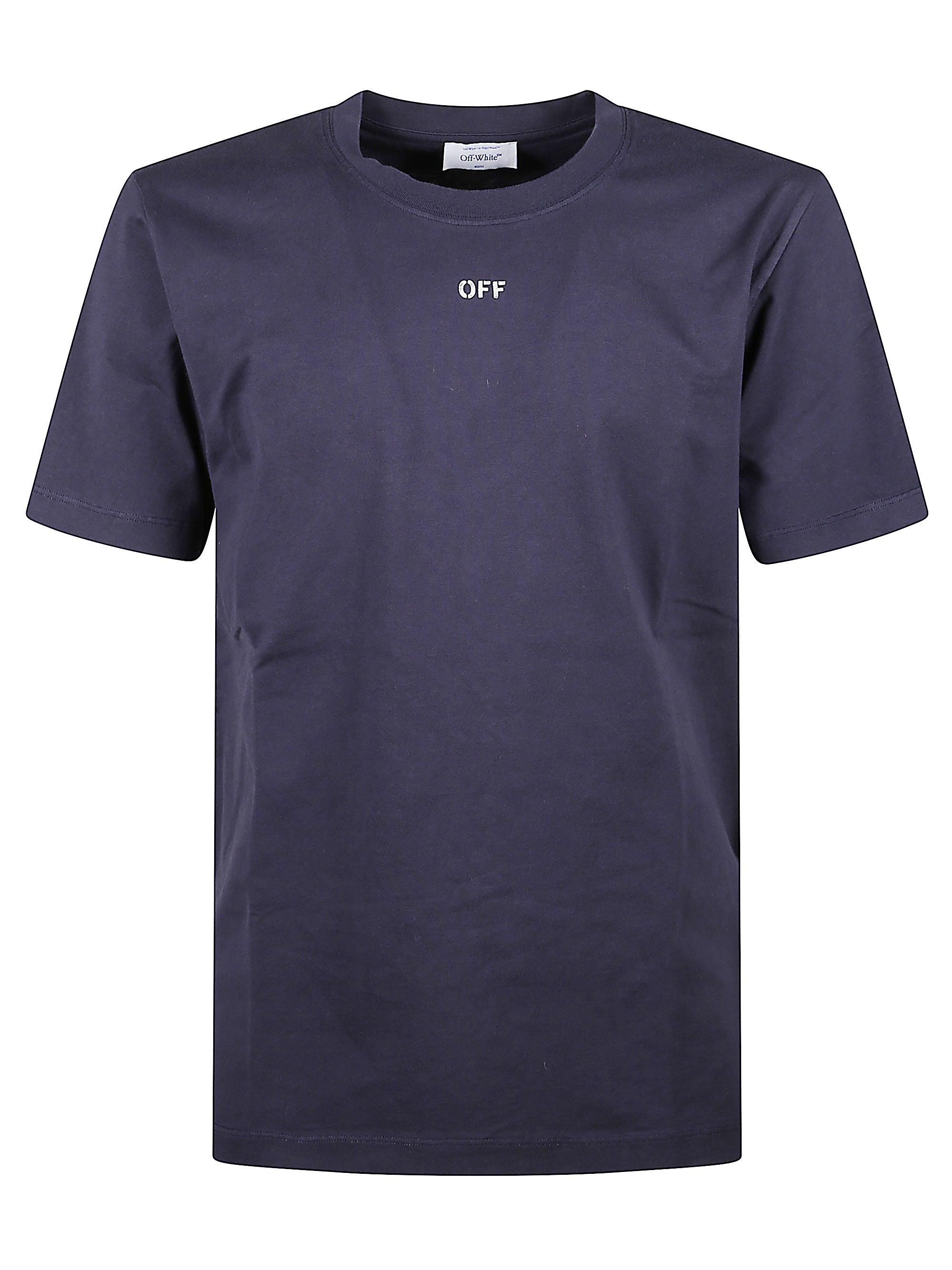 Off White T-Shirts And Polos Purple Cotton