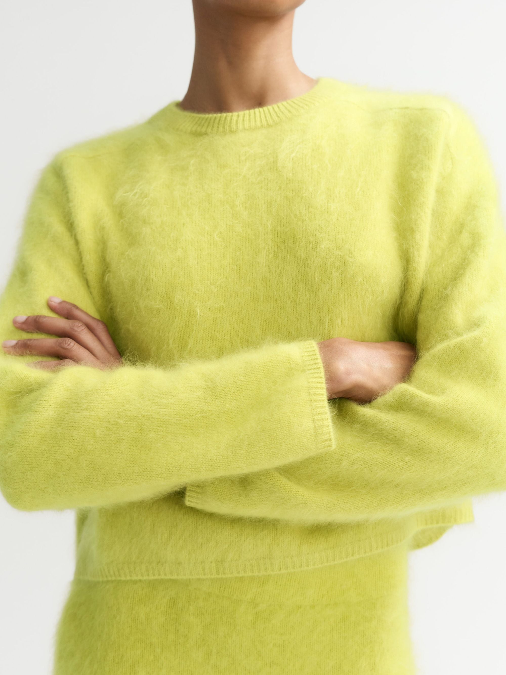 Soft Goat Sweaters Green Cashmere