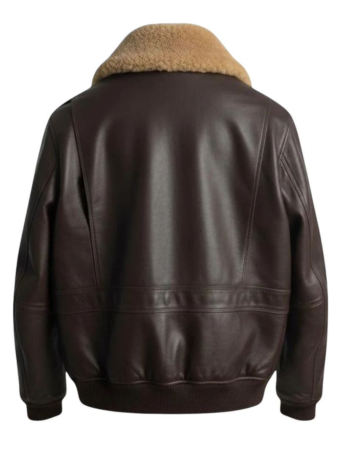 Peuterey Coats Brown Leather