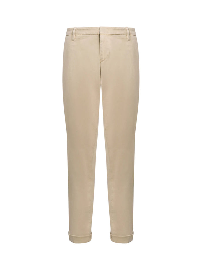 Dondup Trousers Beige Co Ea