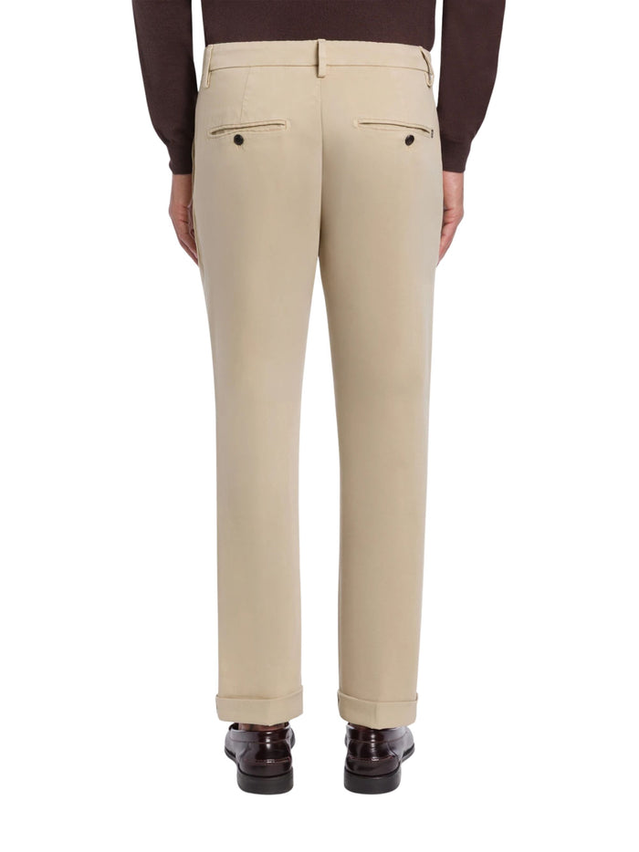 Dondup Trousers Beige Co Ea