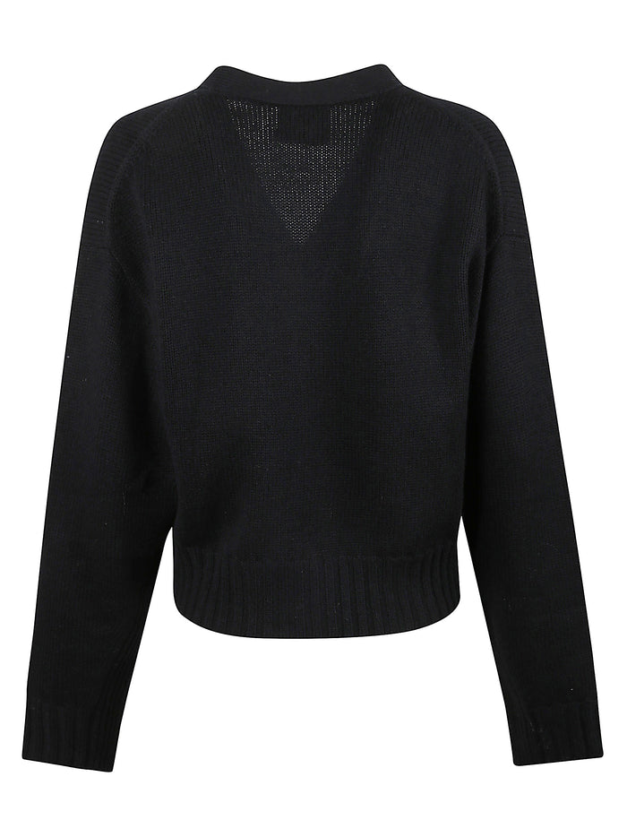 Allude Sweaters Black Wool Cashmere