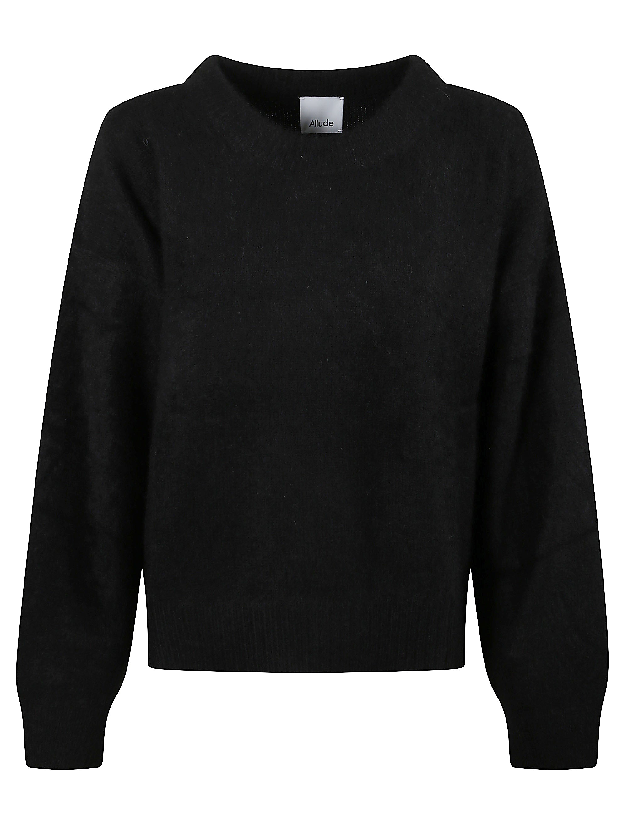 Allude Sweaters Blue Cashmere Silk