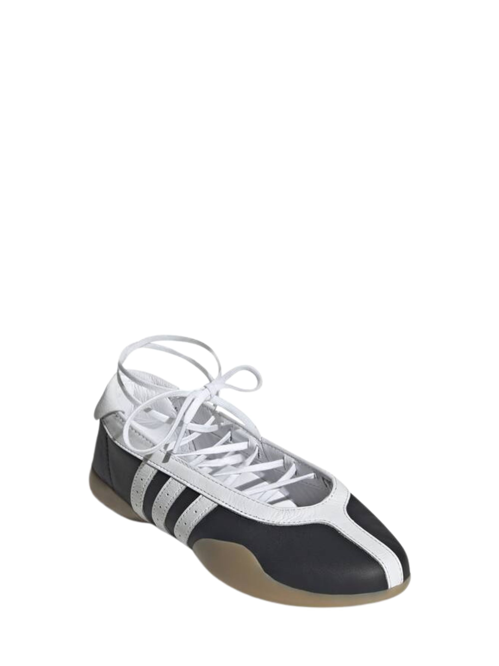 Adidas Sneakers Black Leather Textile