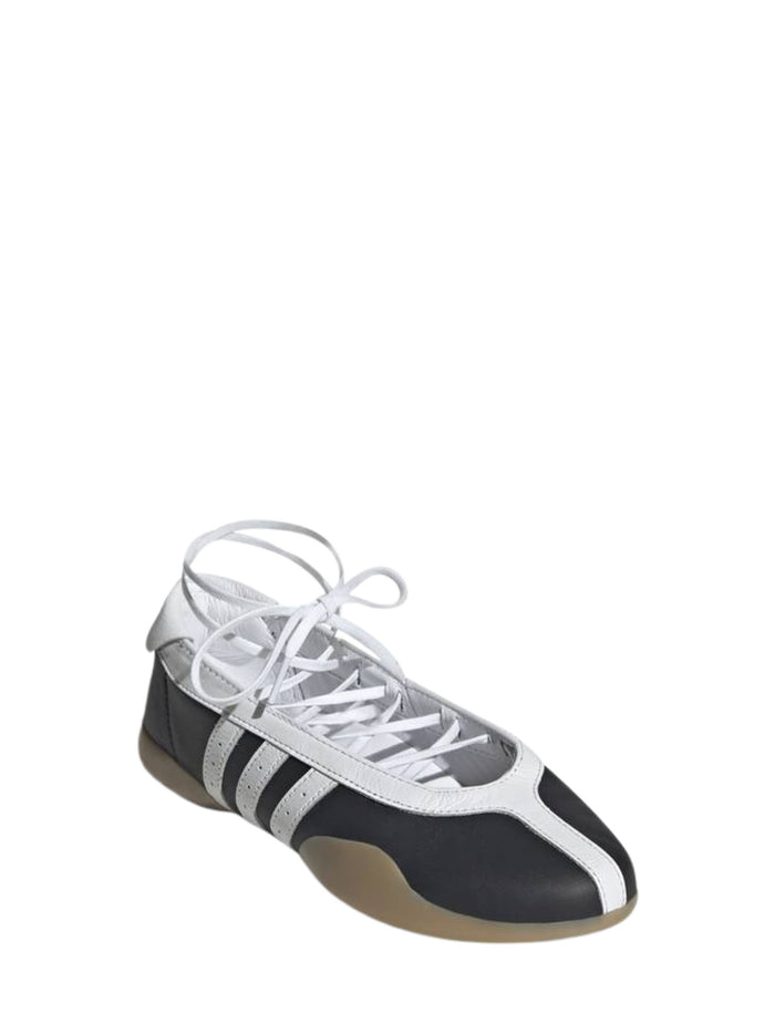 Adidas Sneakers Black Leather Textile