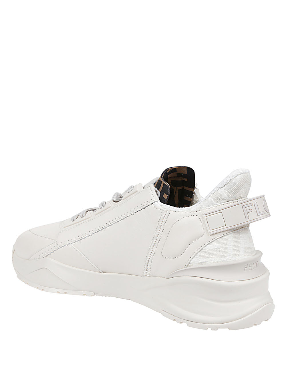 Fendi Sneakers White Calf Leather
