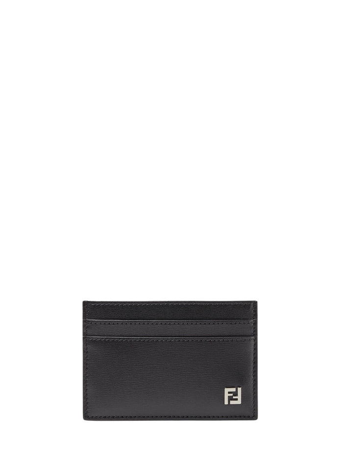 Fendi Wallets Black Calf Leather