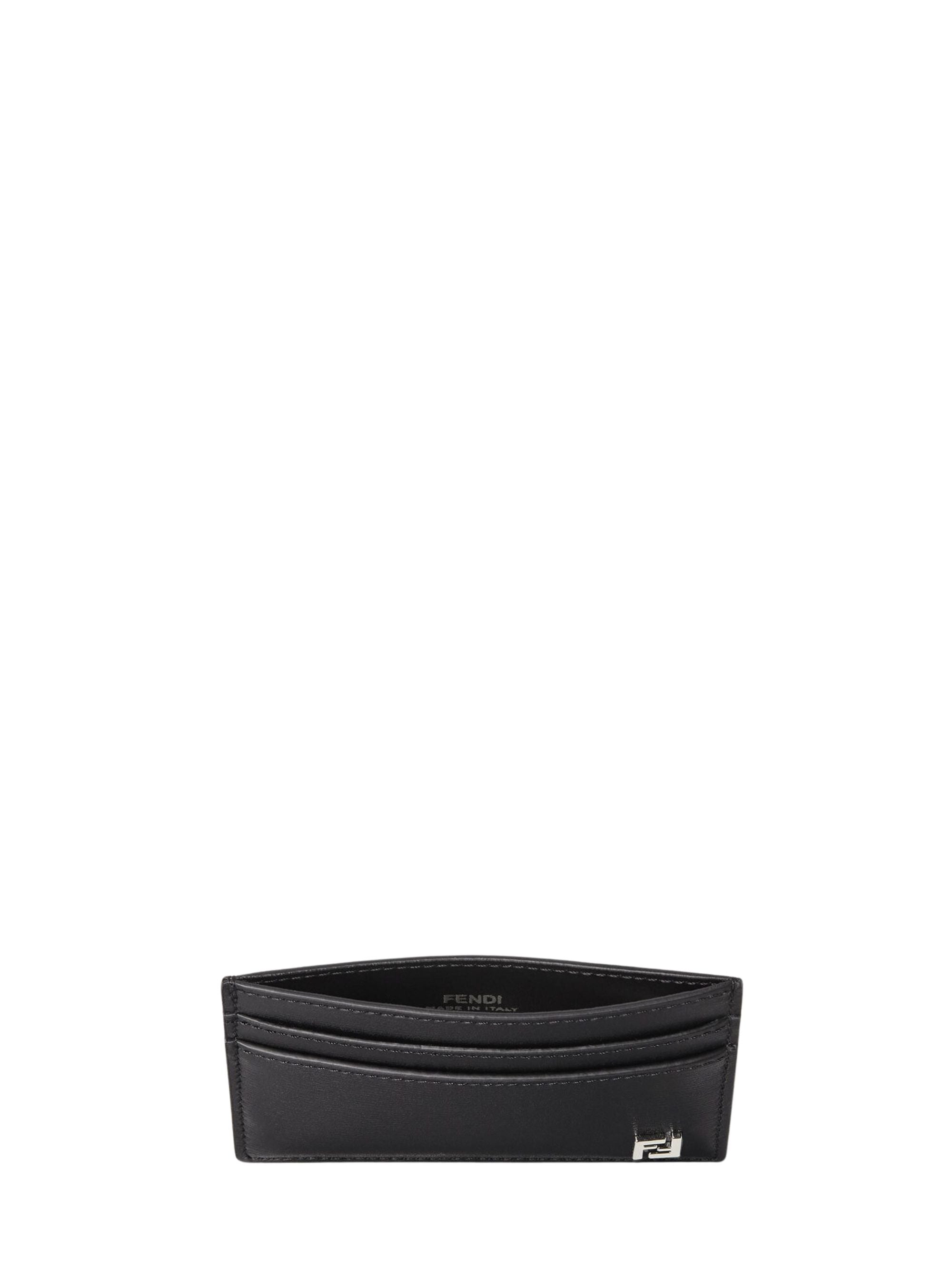 Fendi Wallets Black Calf Leather