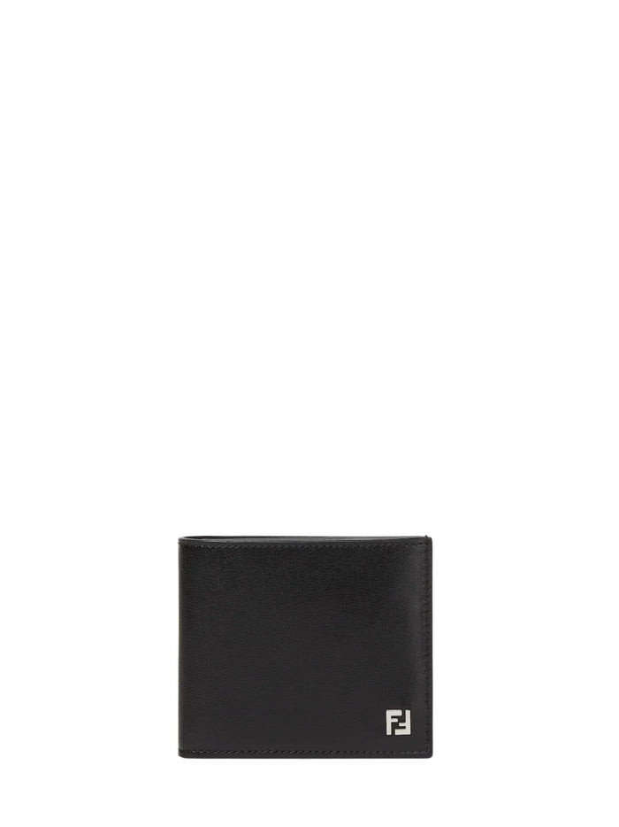Fendi Wallets Black Calf Leather
