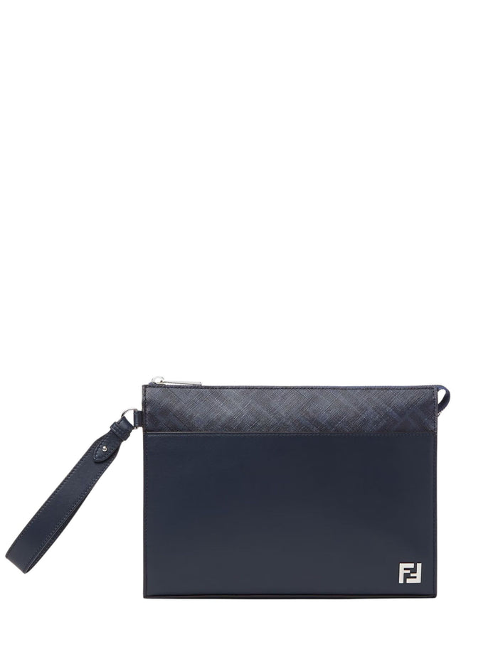 Fendi Bags Blue Calf Leather