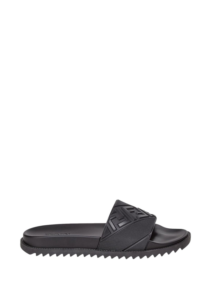 Fendi Sneakers Black Polyurethane