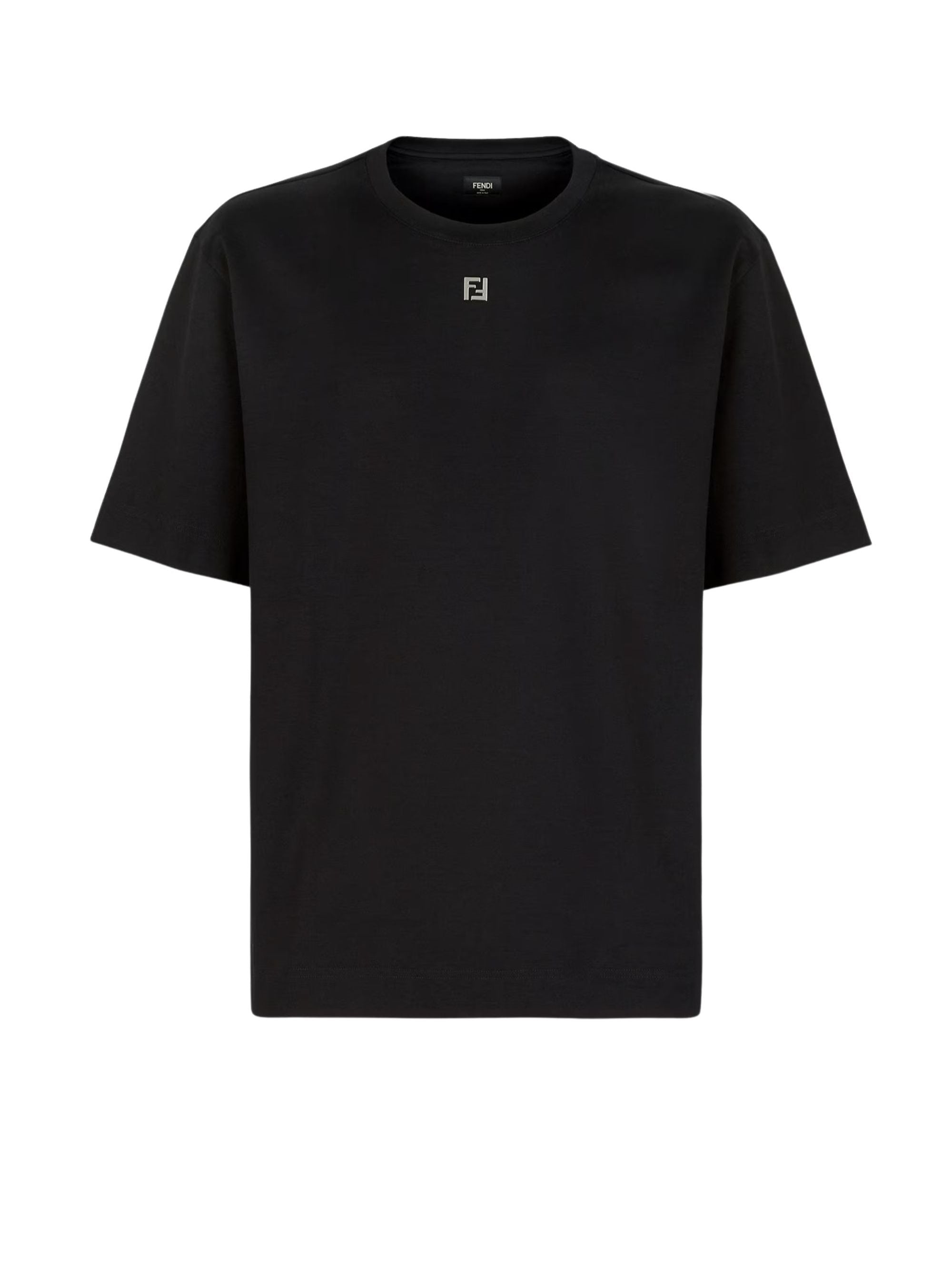 Fendi T-shirts and Polos Black Cotton