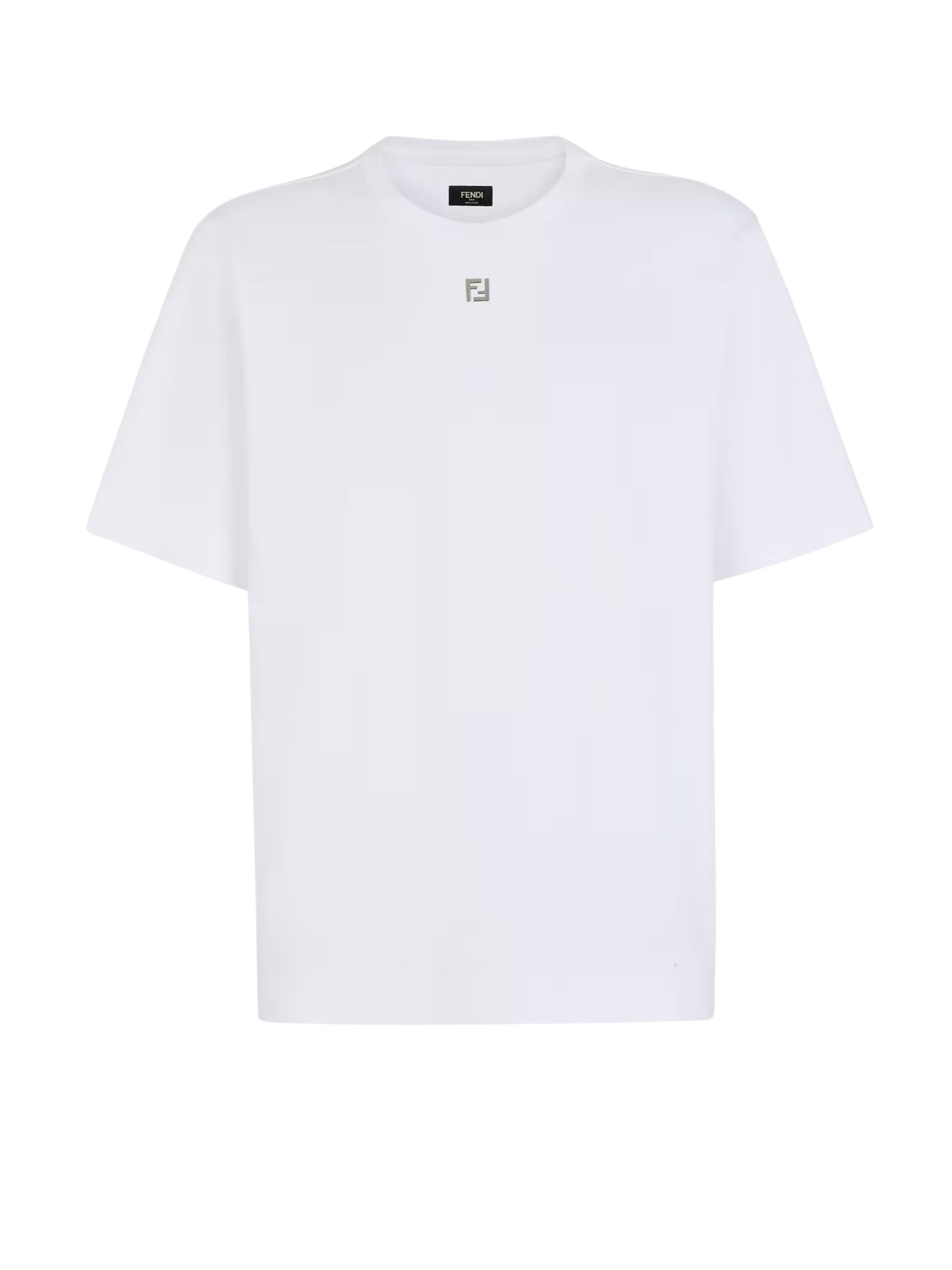 Fendi T-shirts and Polos White Cotton