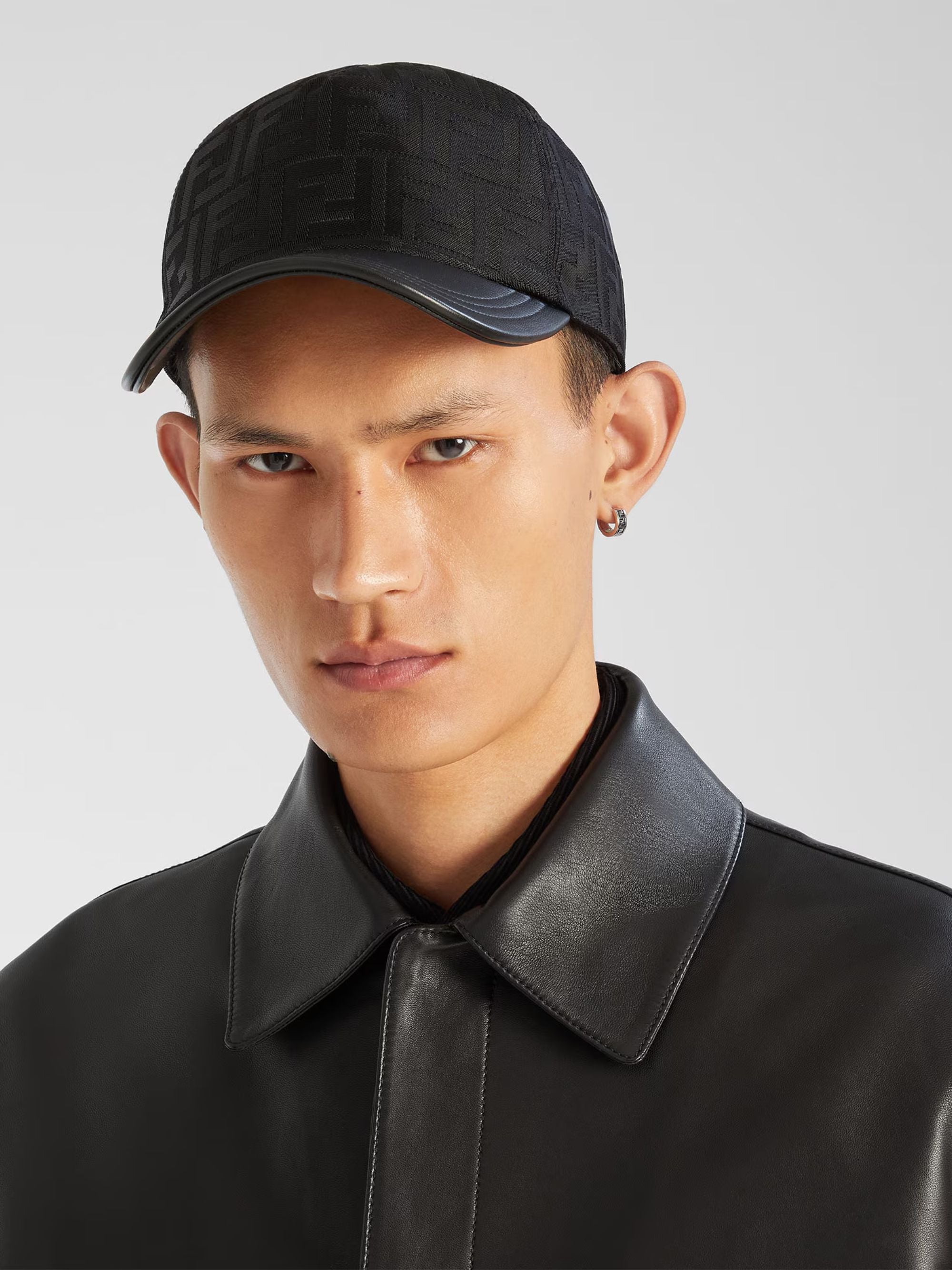 Fendi Hats Black Polyamide