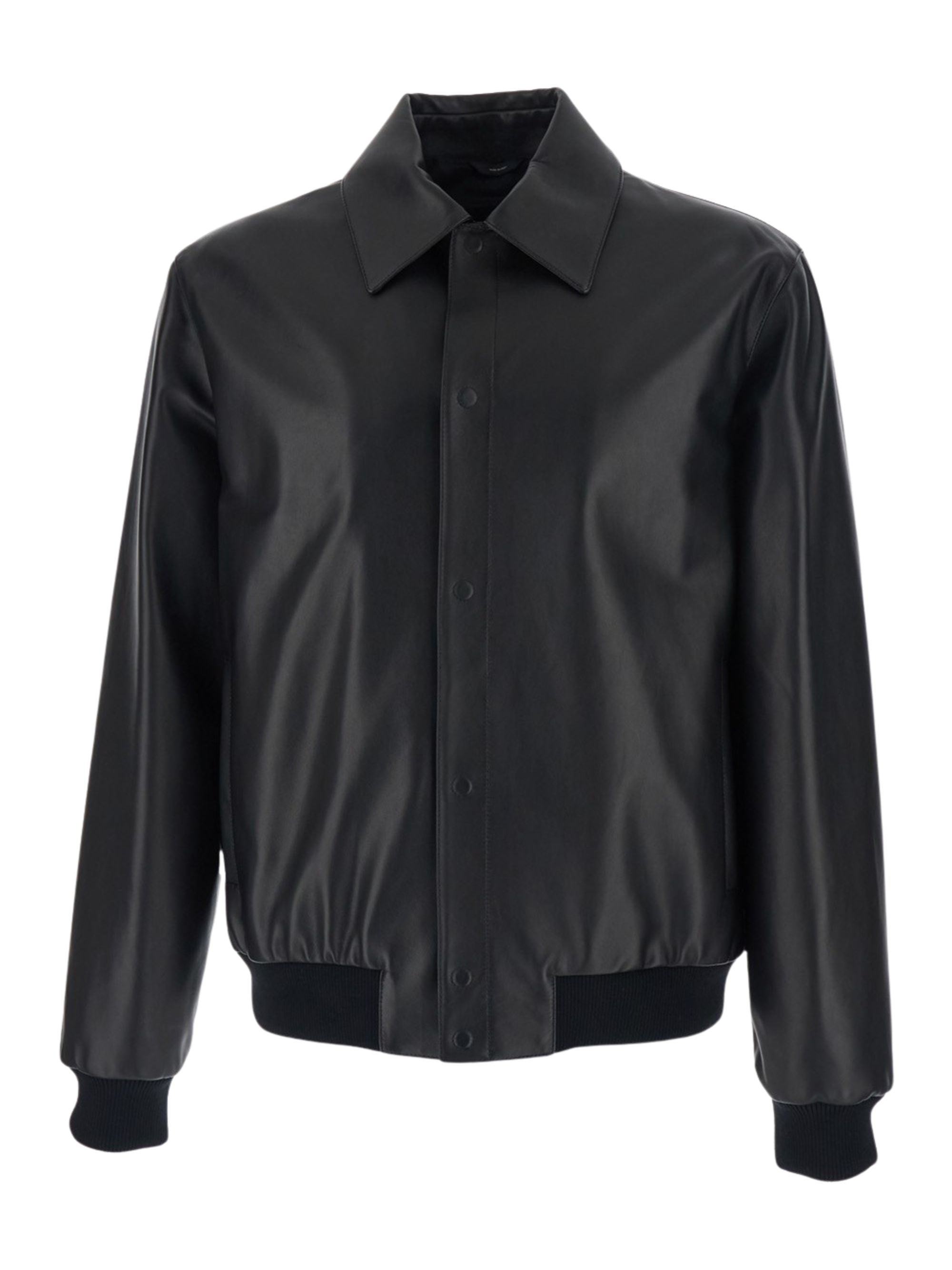 Fendi Coats Black Lambskin