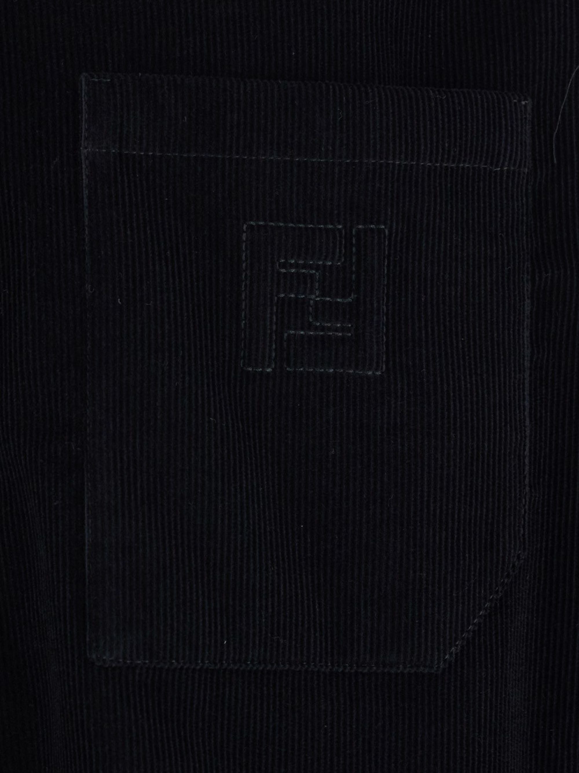 Fendi Shirts Black Cotton