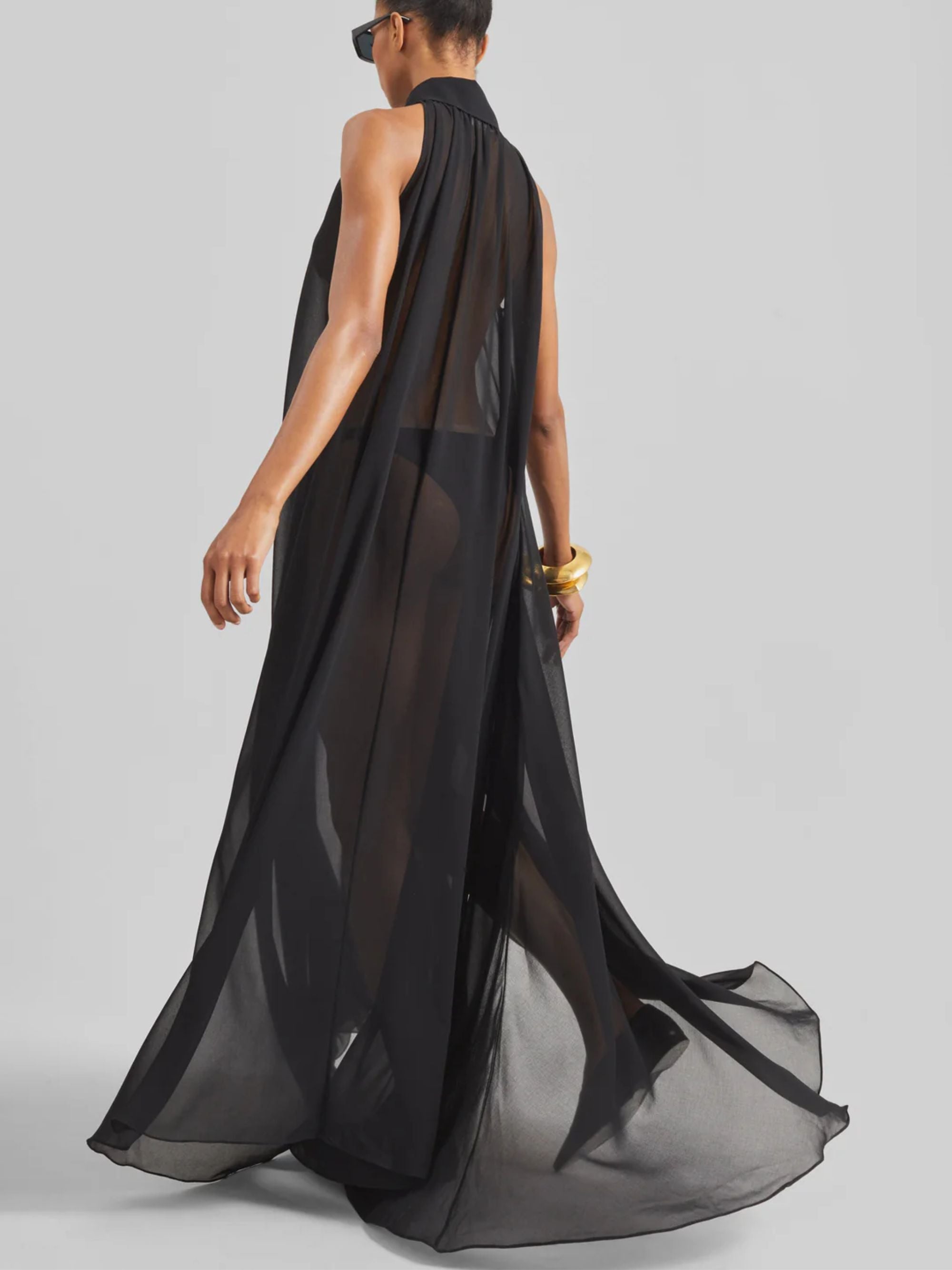 The Frankie Shop Dresses Nero Polyester