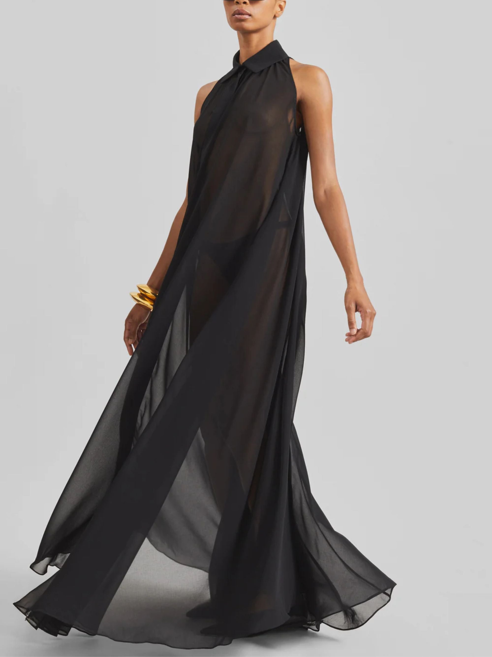 The Frankie Shop Dresses Nero Polyester