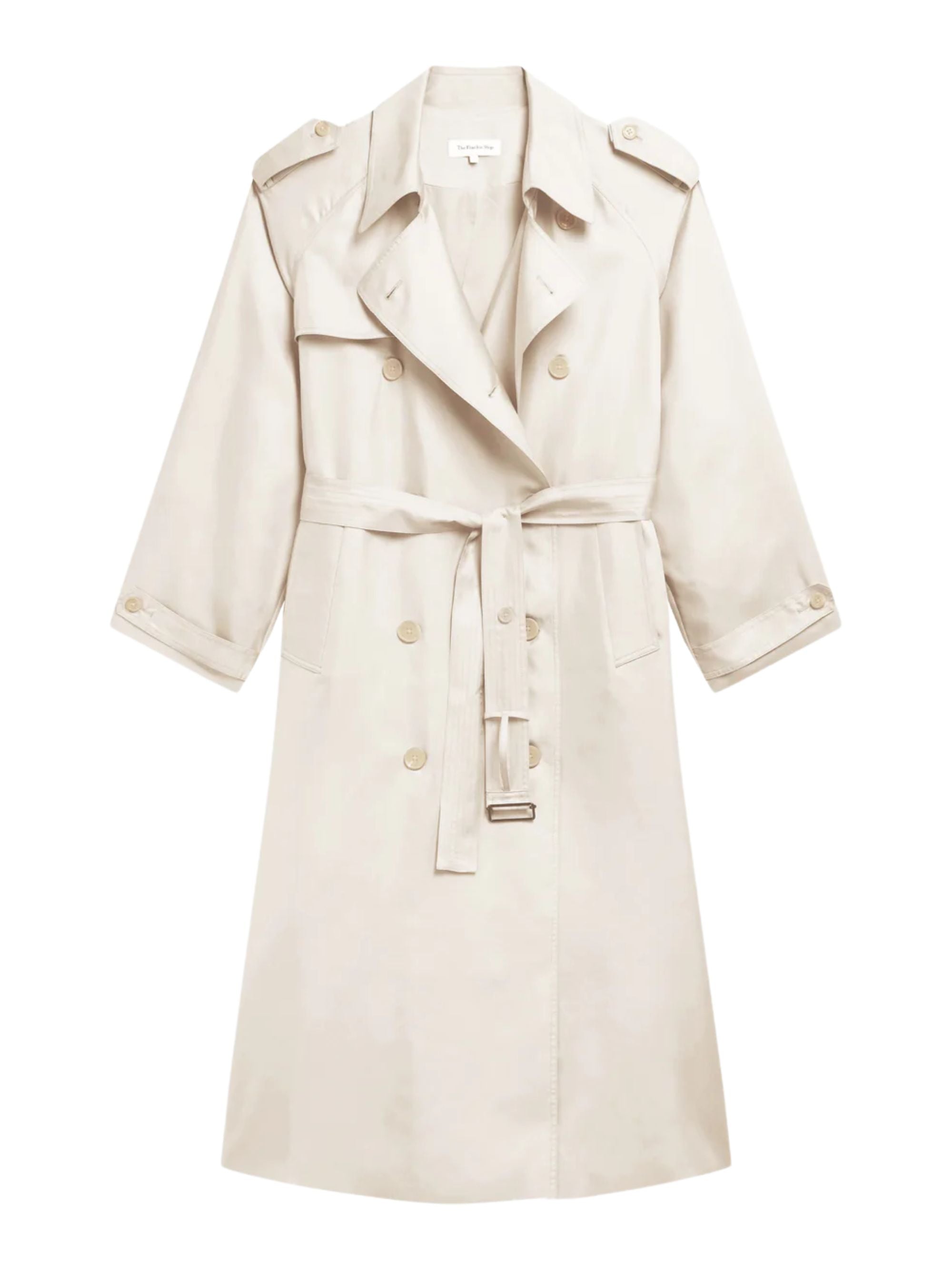 The Frankie Shop Coats Avorio Acetate