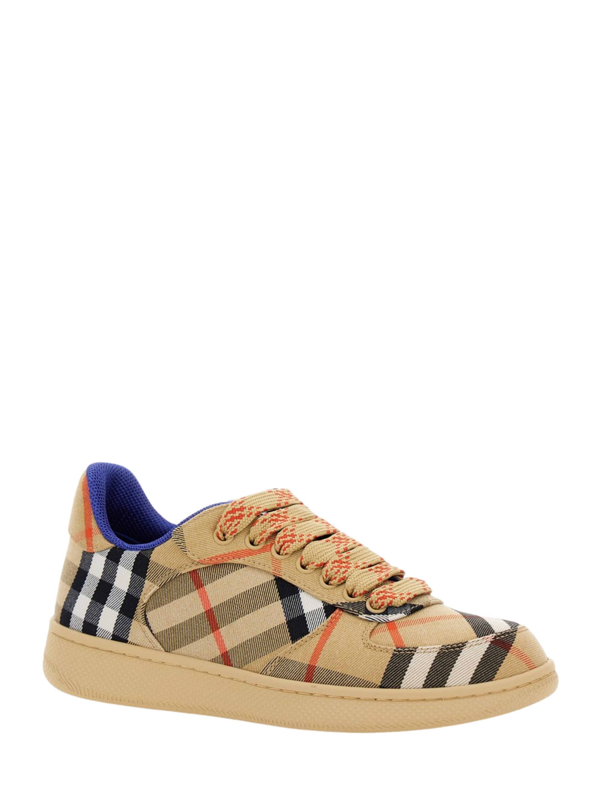 Burberry Sneakers Beige Polyester Cotton