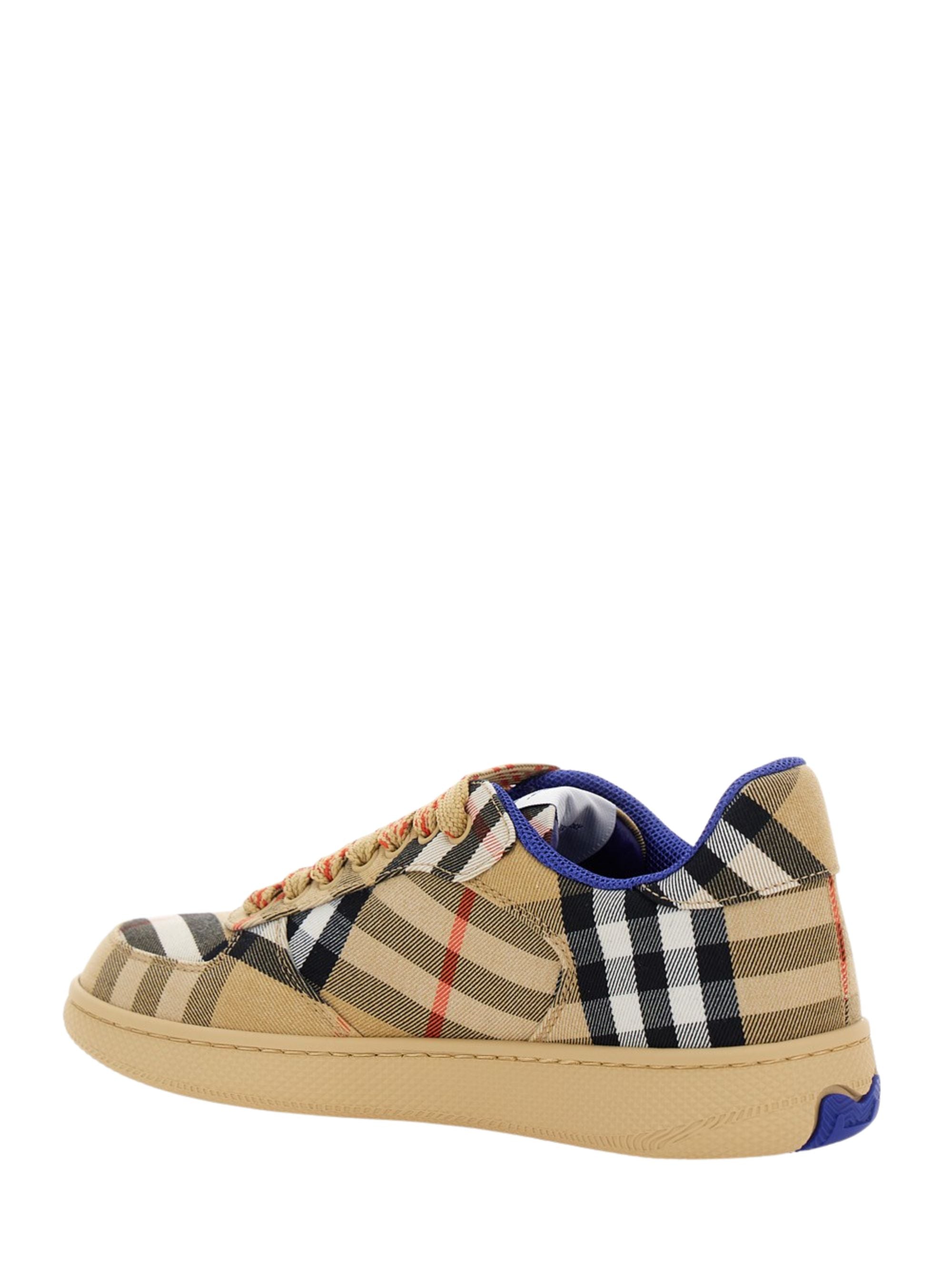 Burberry Sneakers Beige Polyester Cotton