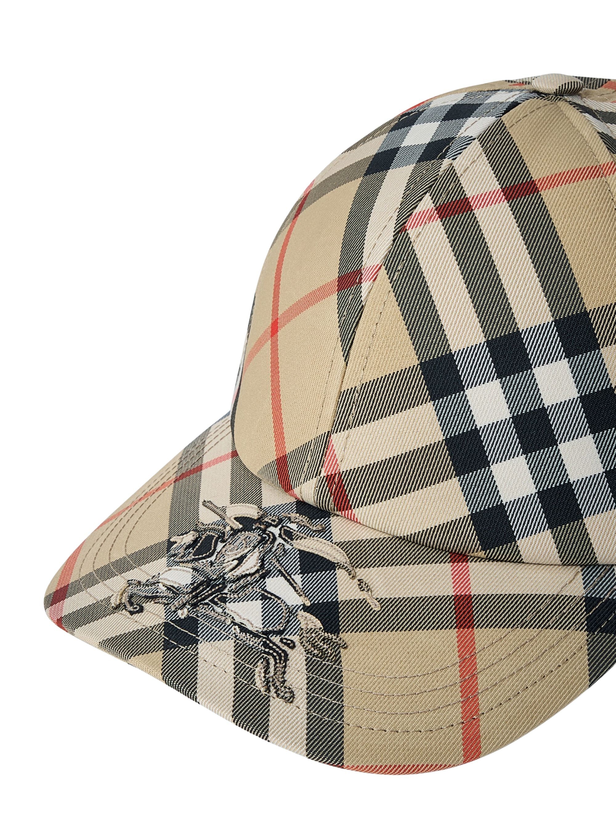 Burberry Hats Beige Polyester