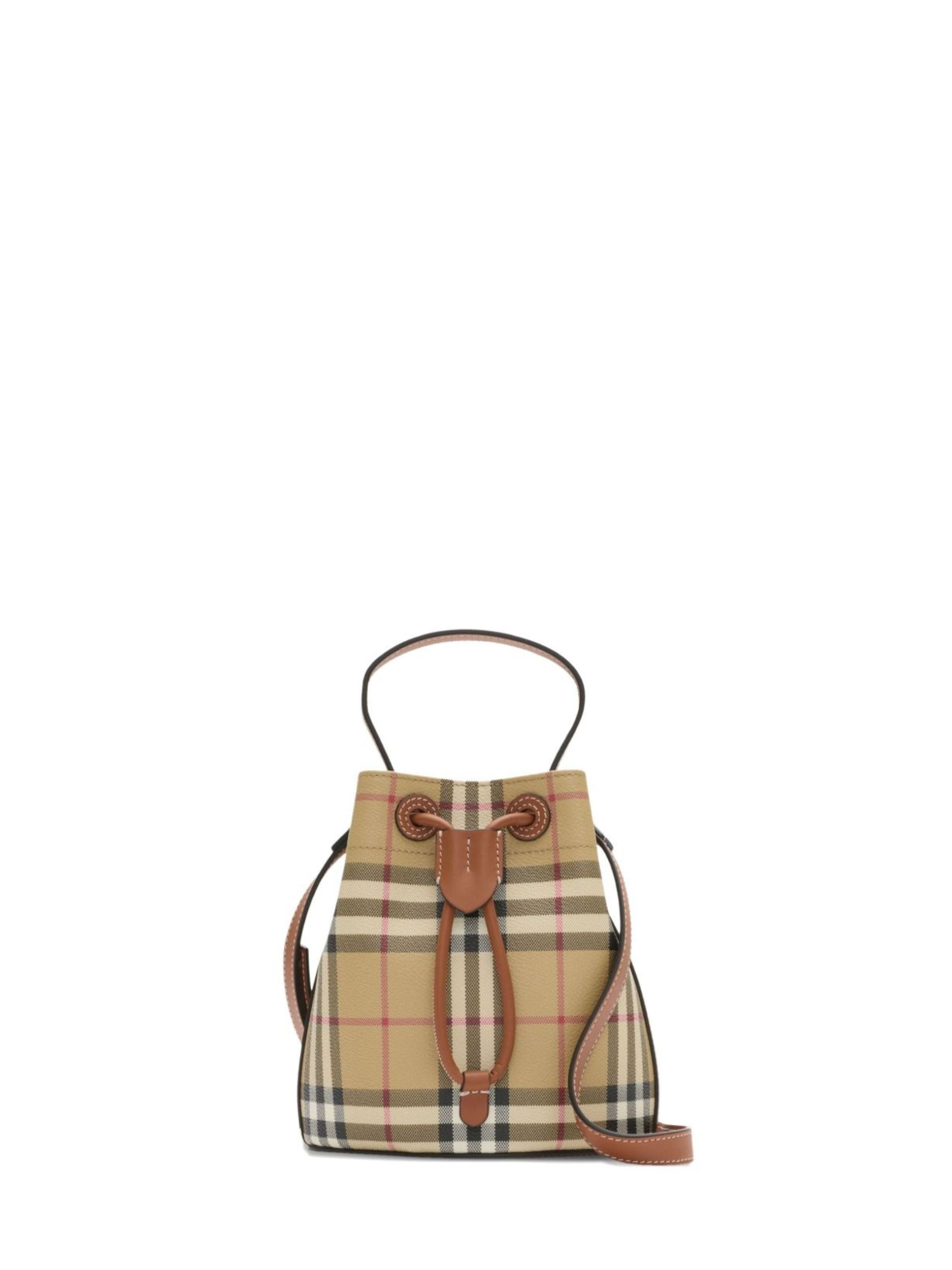 Burberry Bags Beige Polyurethane Polyester Cotton