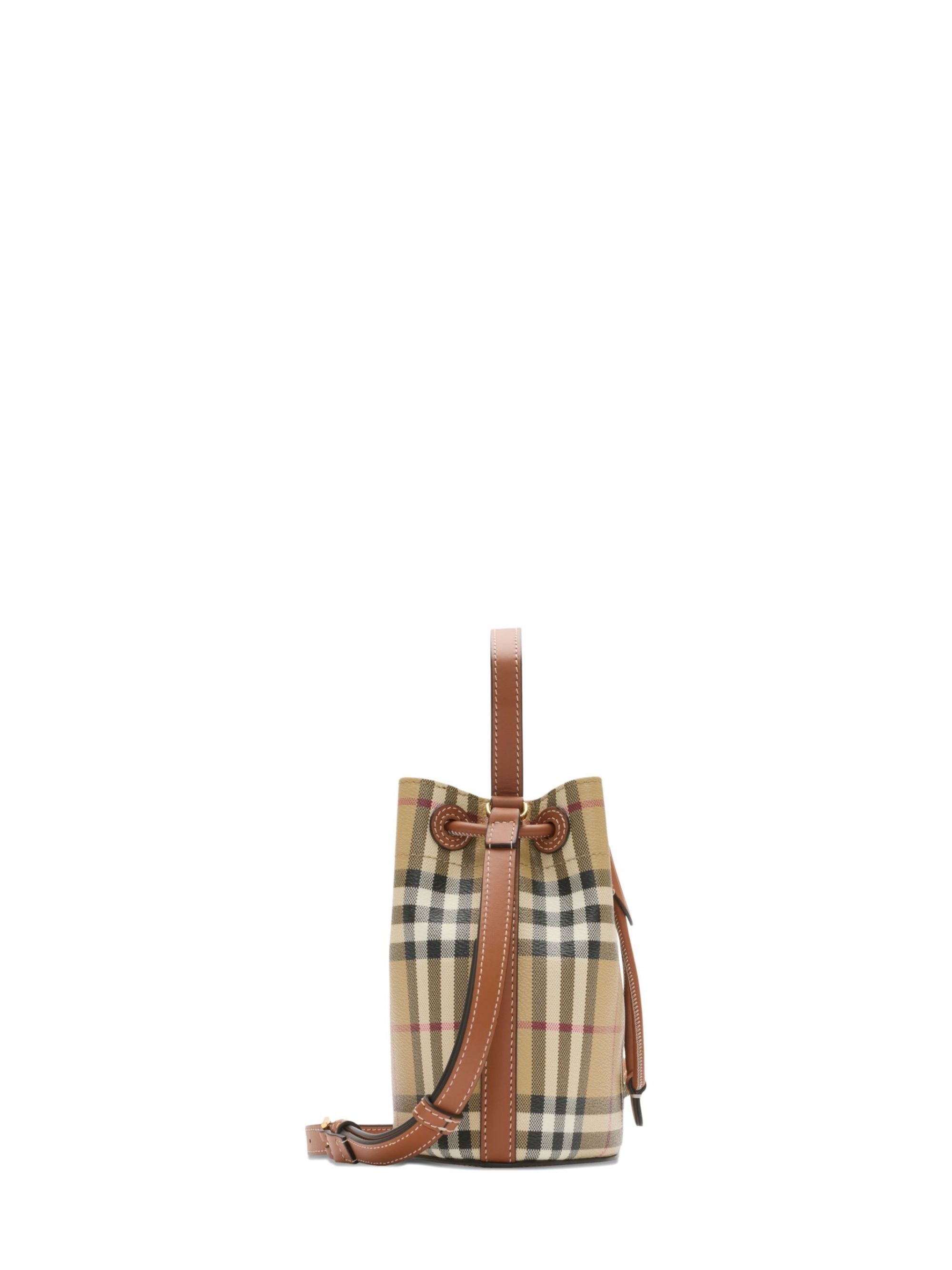 Burberry Bags Beige Polyurethane Polyester Cotton