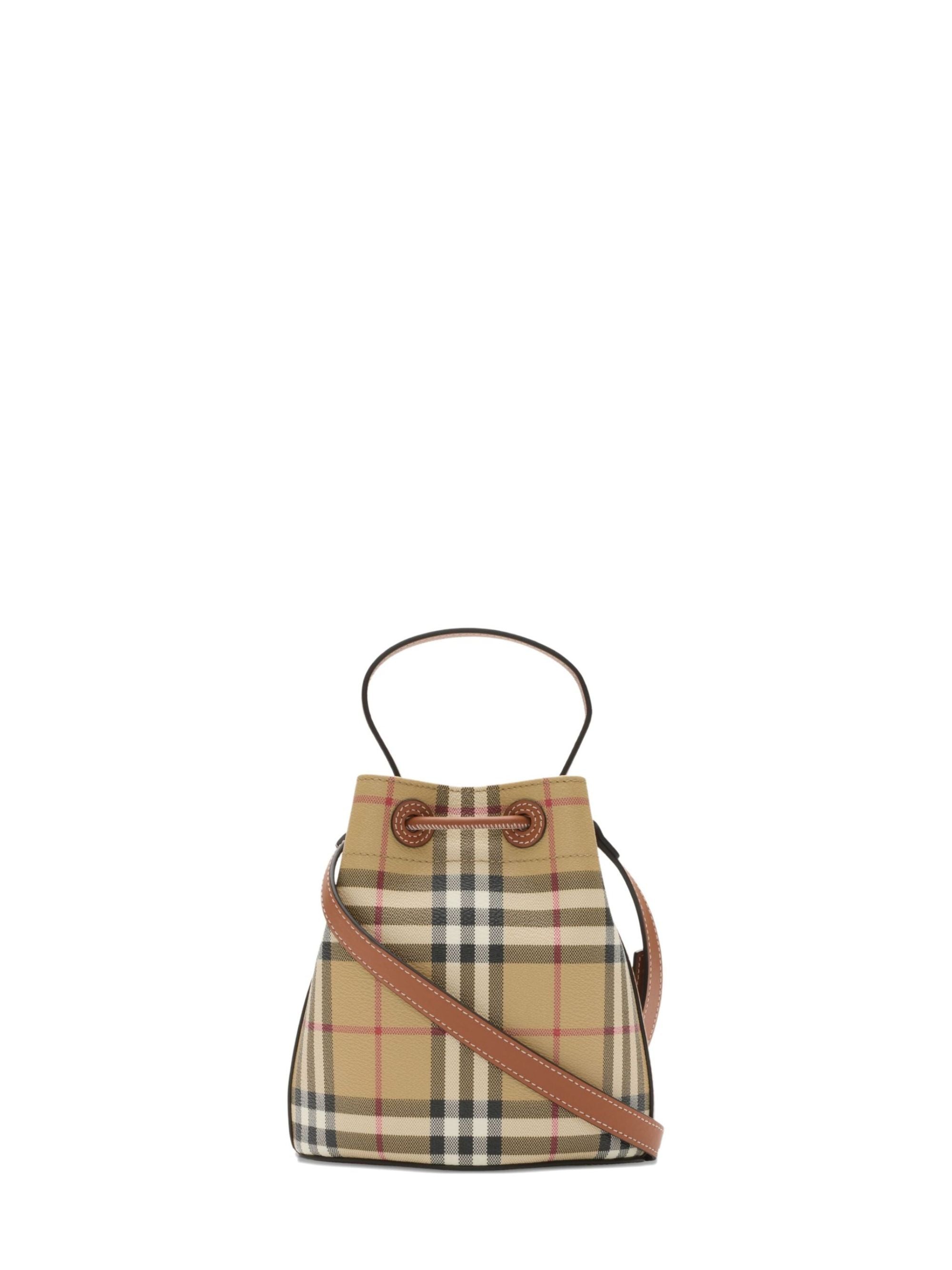 Burberry Bags Beige Polyurethane Polyester Cotton
