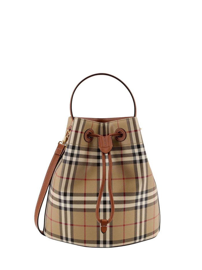 Burberry Bags Beige Polyurethane Polyester Cotton