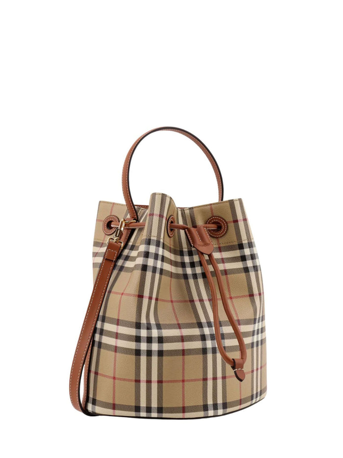 Burberry Bags Beige Polyurethane Polyester Cotton