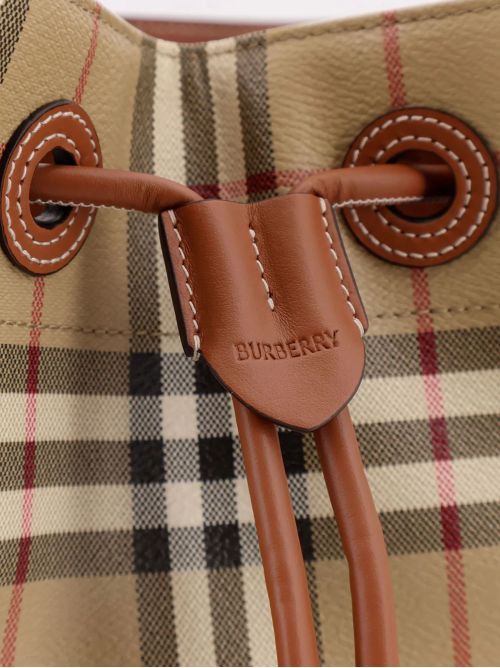 Burberry Bags Beige Polyurethane Polyester Cotton