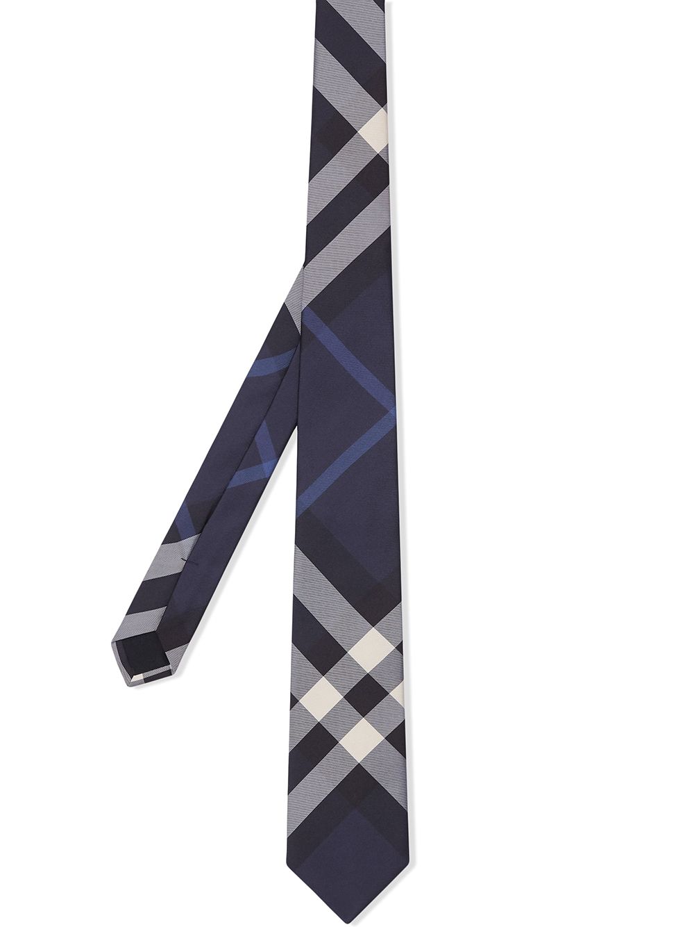 Burberry Ties Blue Mulberry Silk