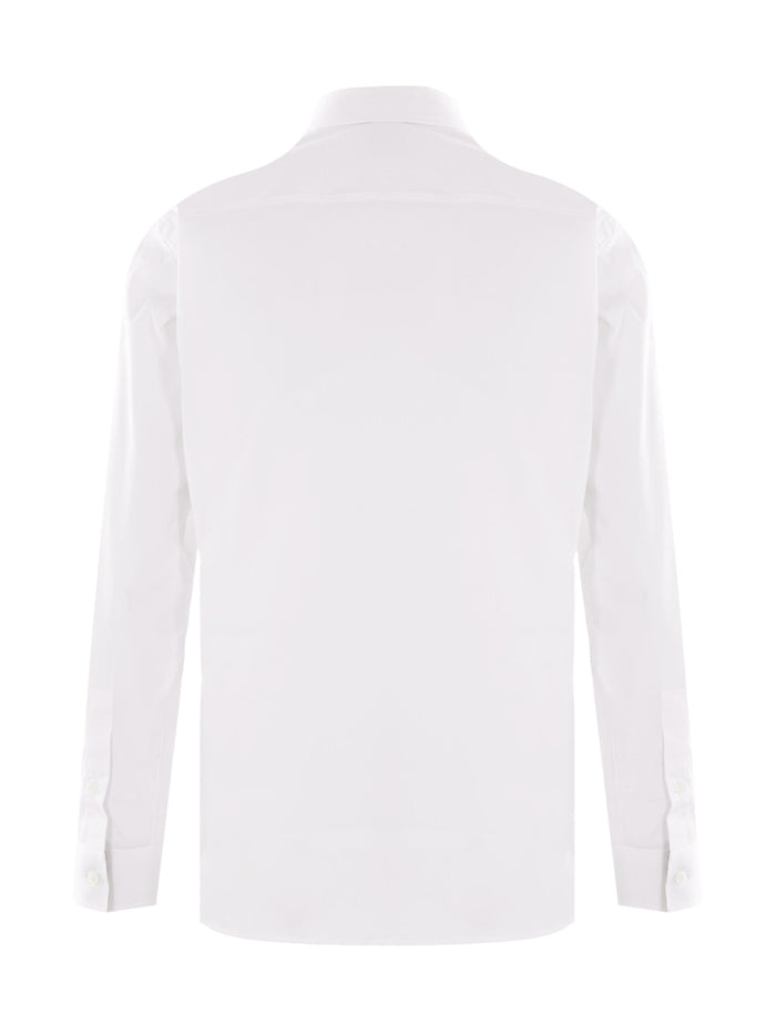 Burberry Shirts White Cotton Elastane