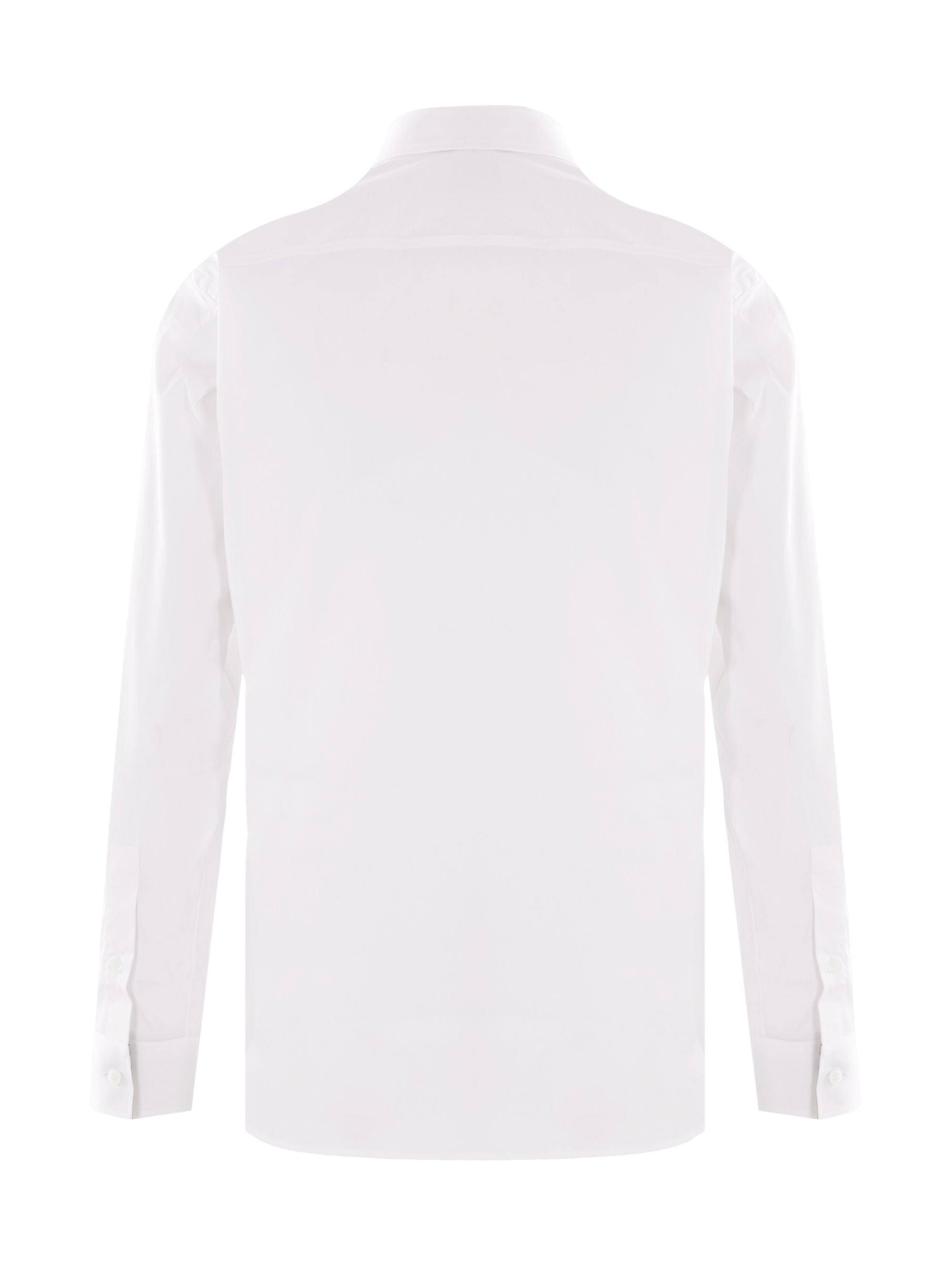 Burberry Shirts White Cotton Elastane