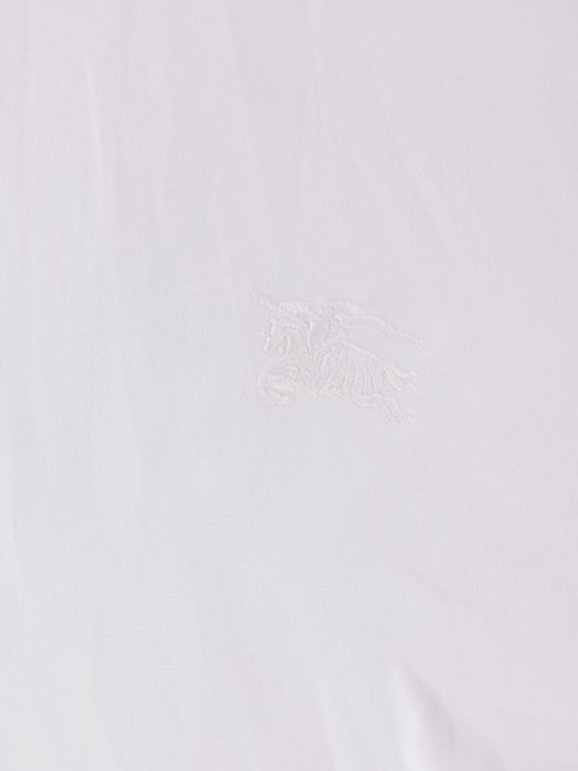 Burberry Shirts White Cotton Elastane