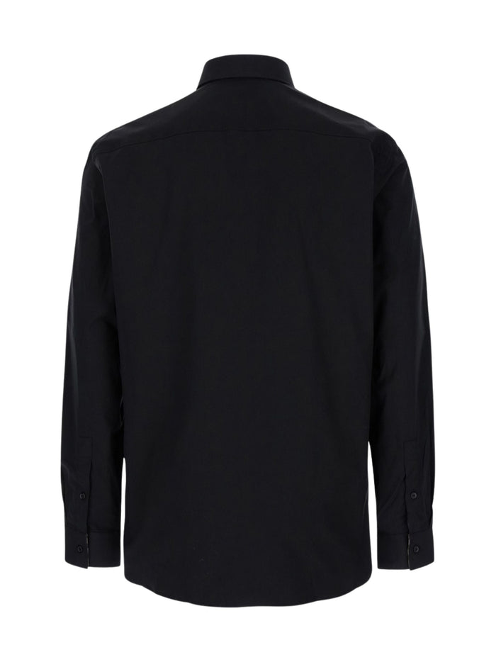 Burberry Shirts Black Cotton Elastane