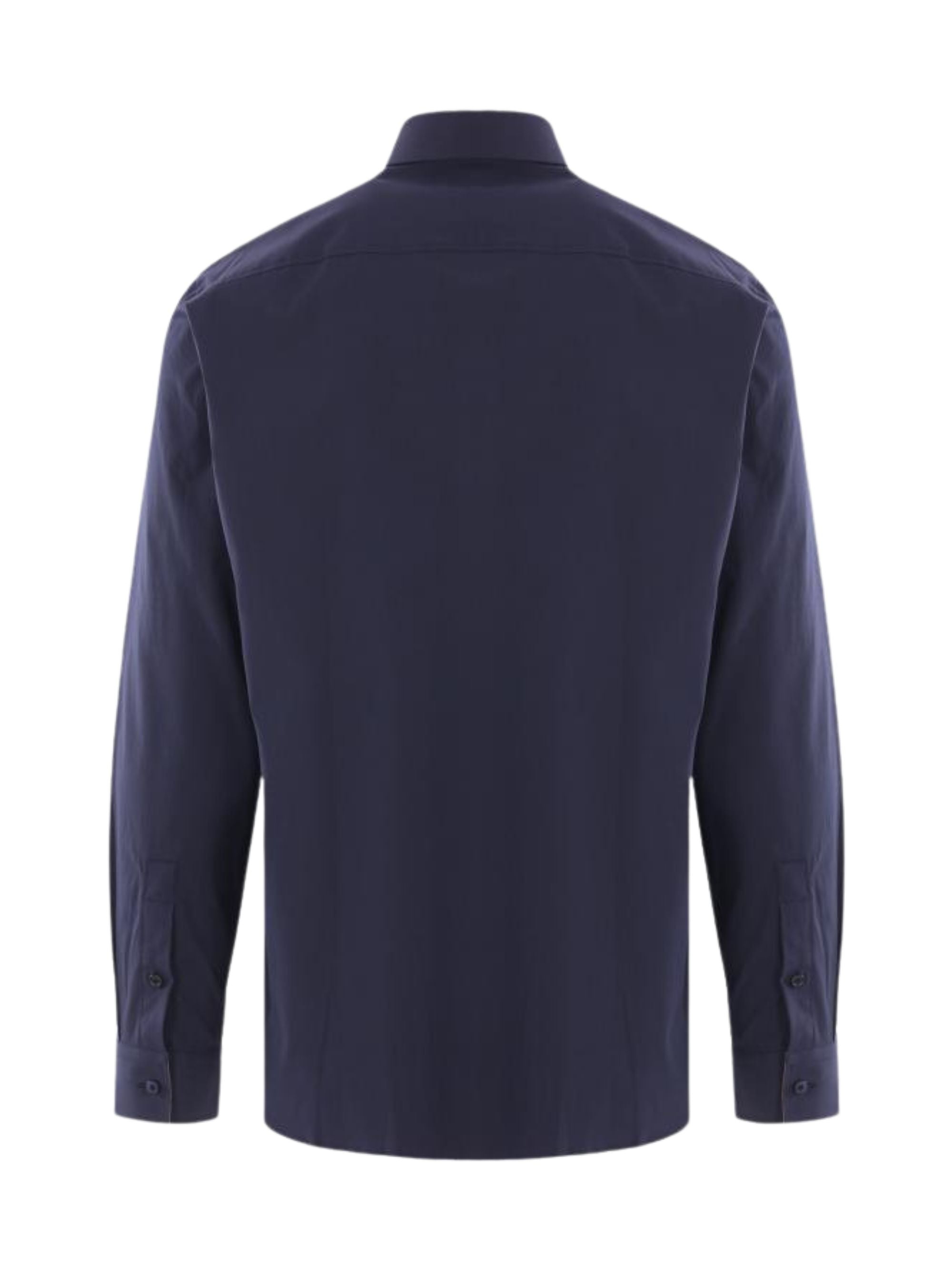 Burberry Shirts Blue Cotton Elastane
