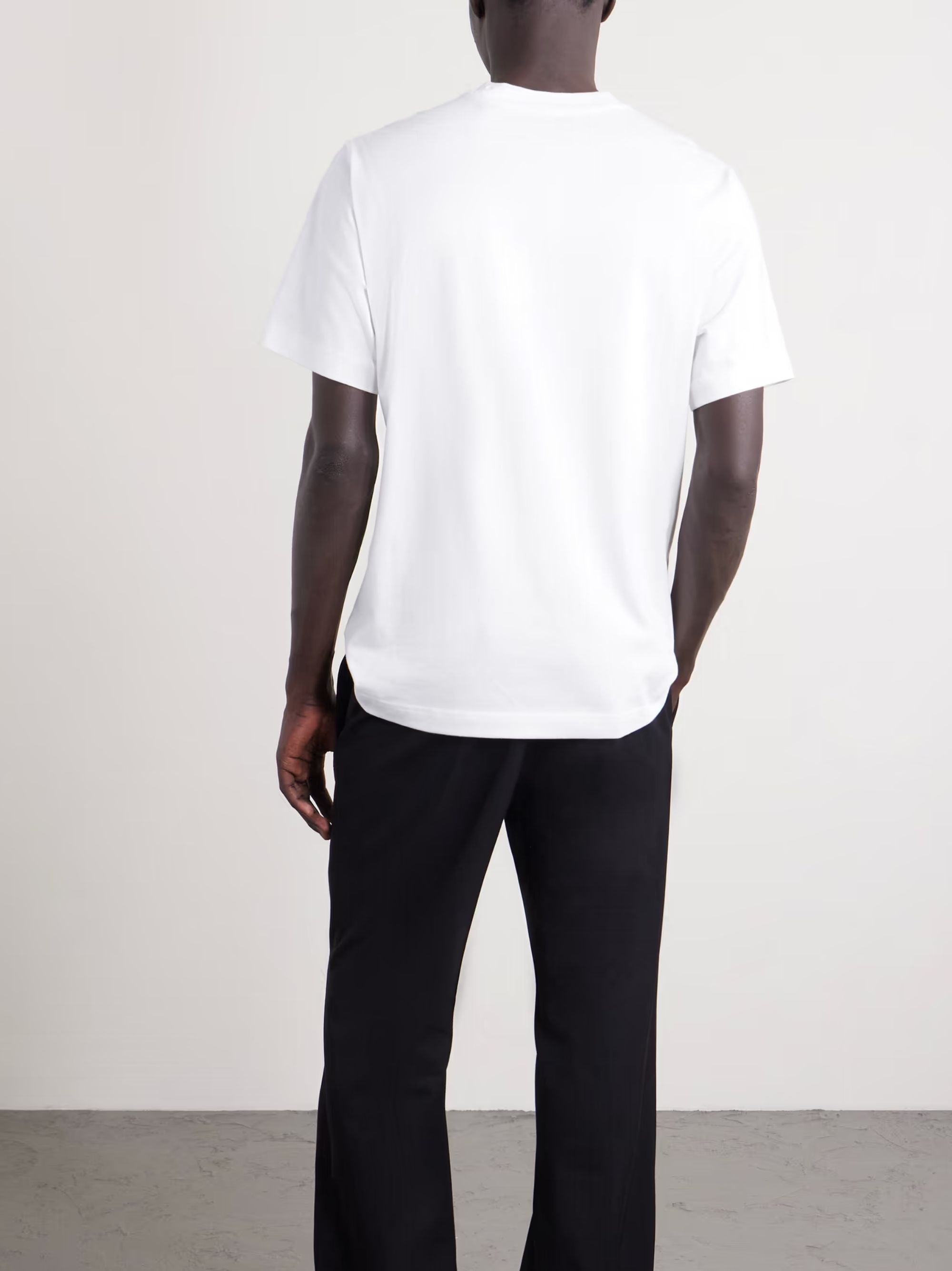 Burberry T-Shirts And Polos White Cotton