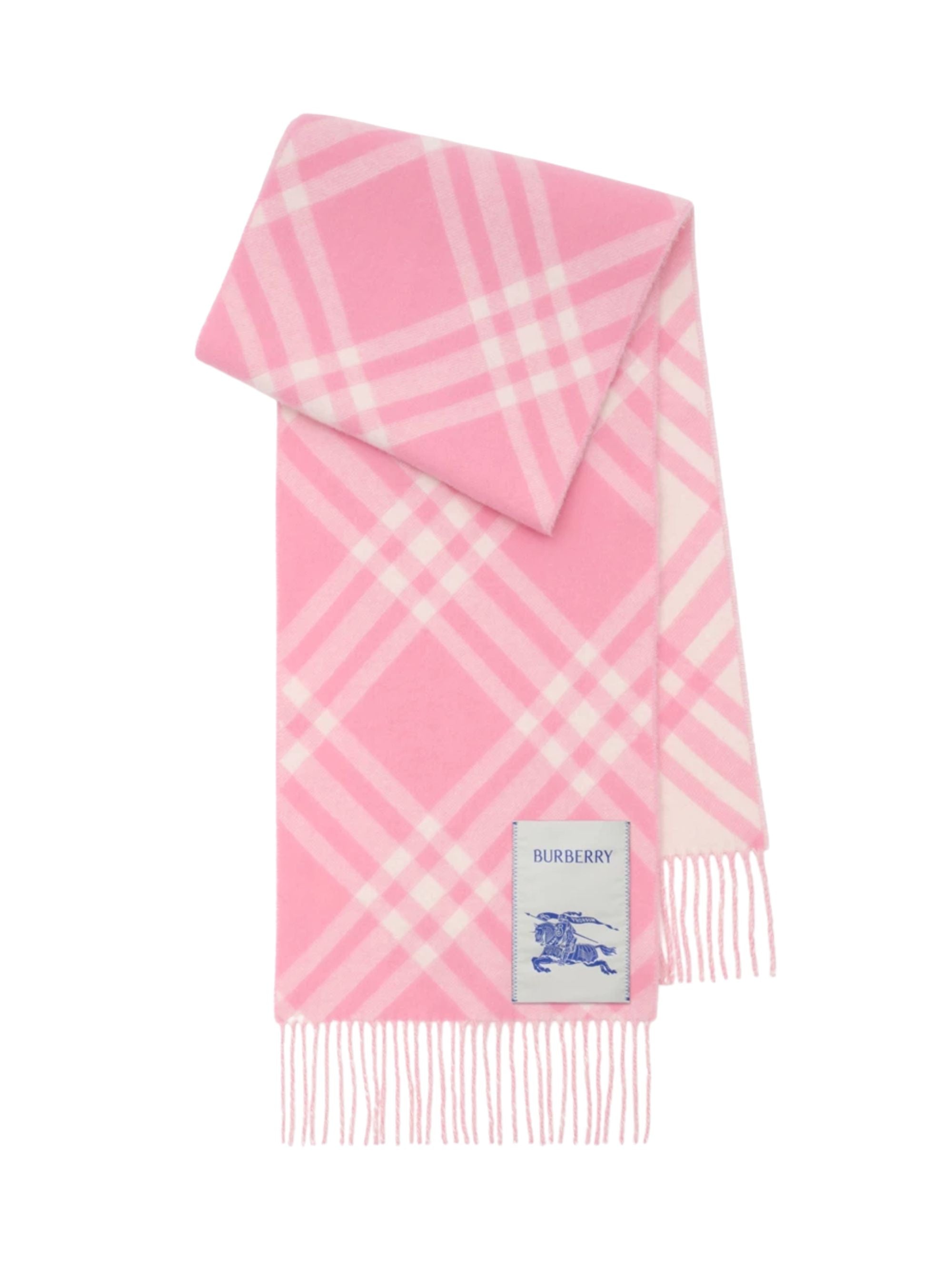 Burberry Scarfs Pink Cashmere