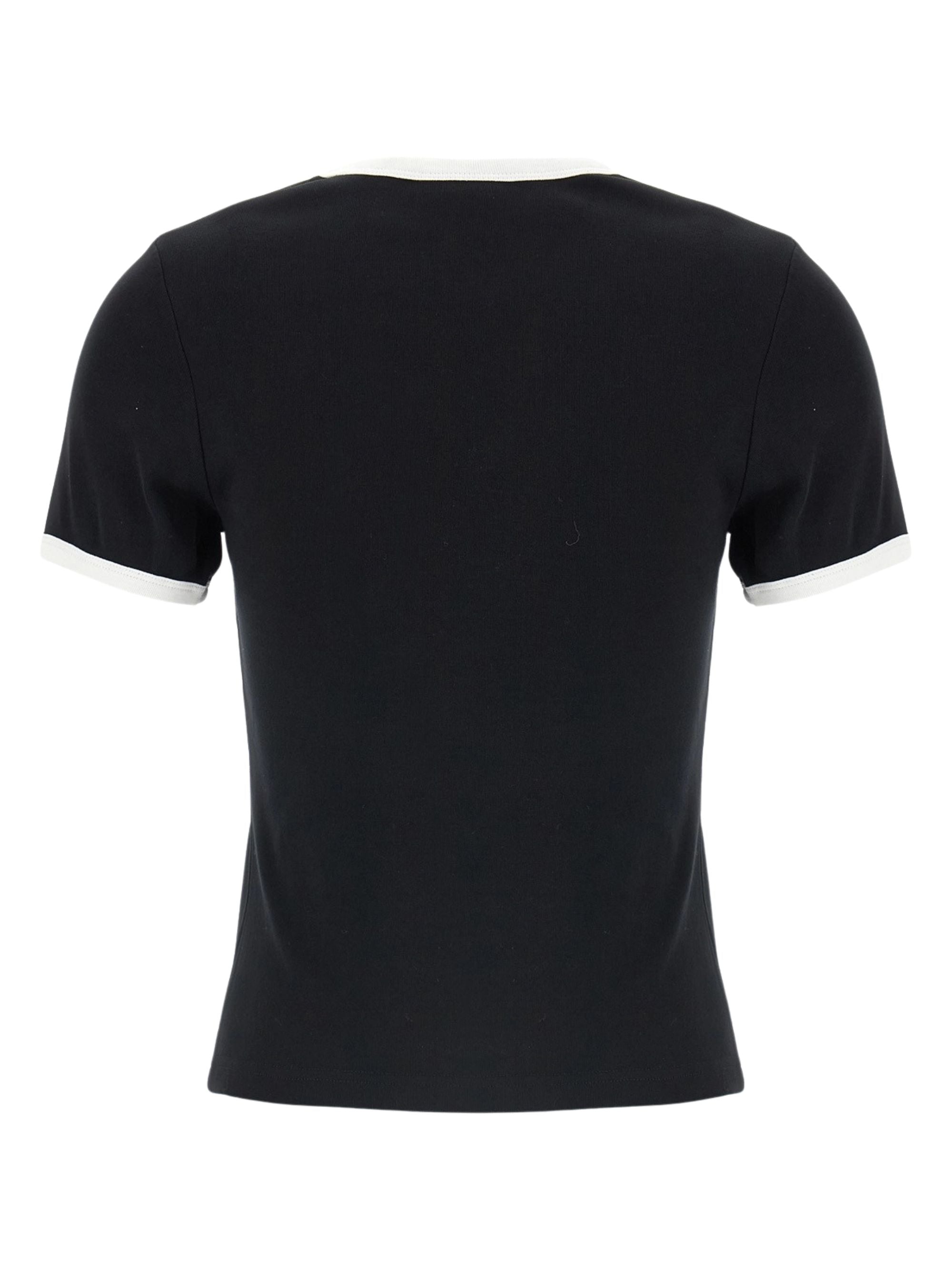 Courrèges T-Shirts And Polos Black Cotton