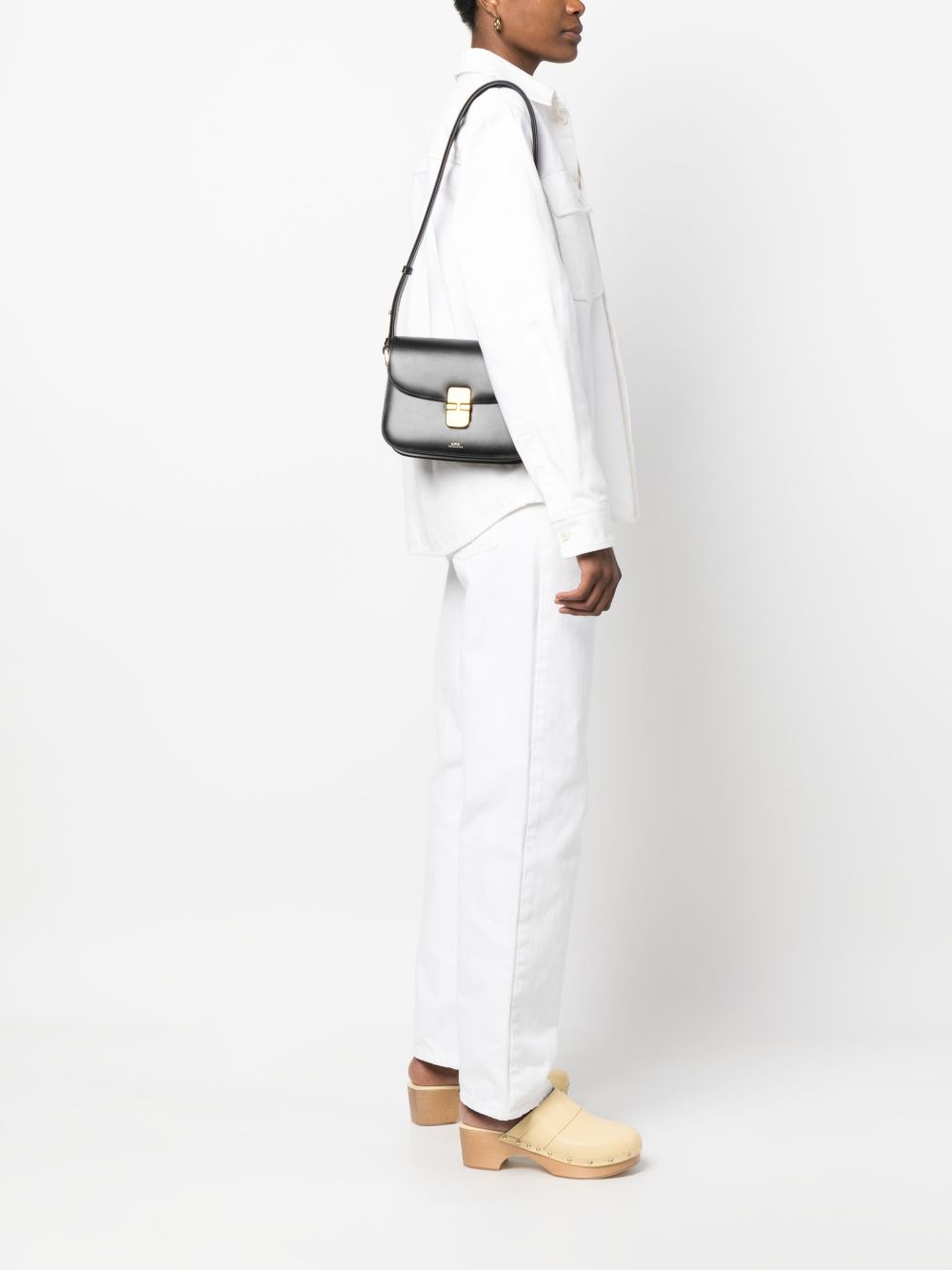 A.P.C. Bags Black Cow Leather