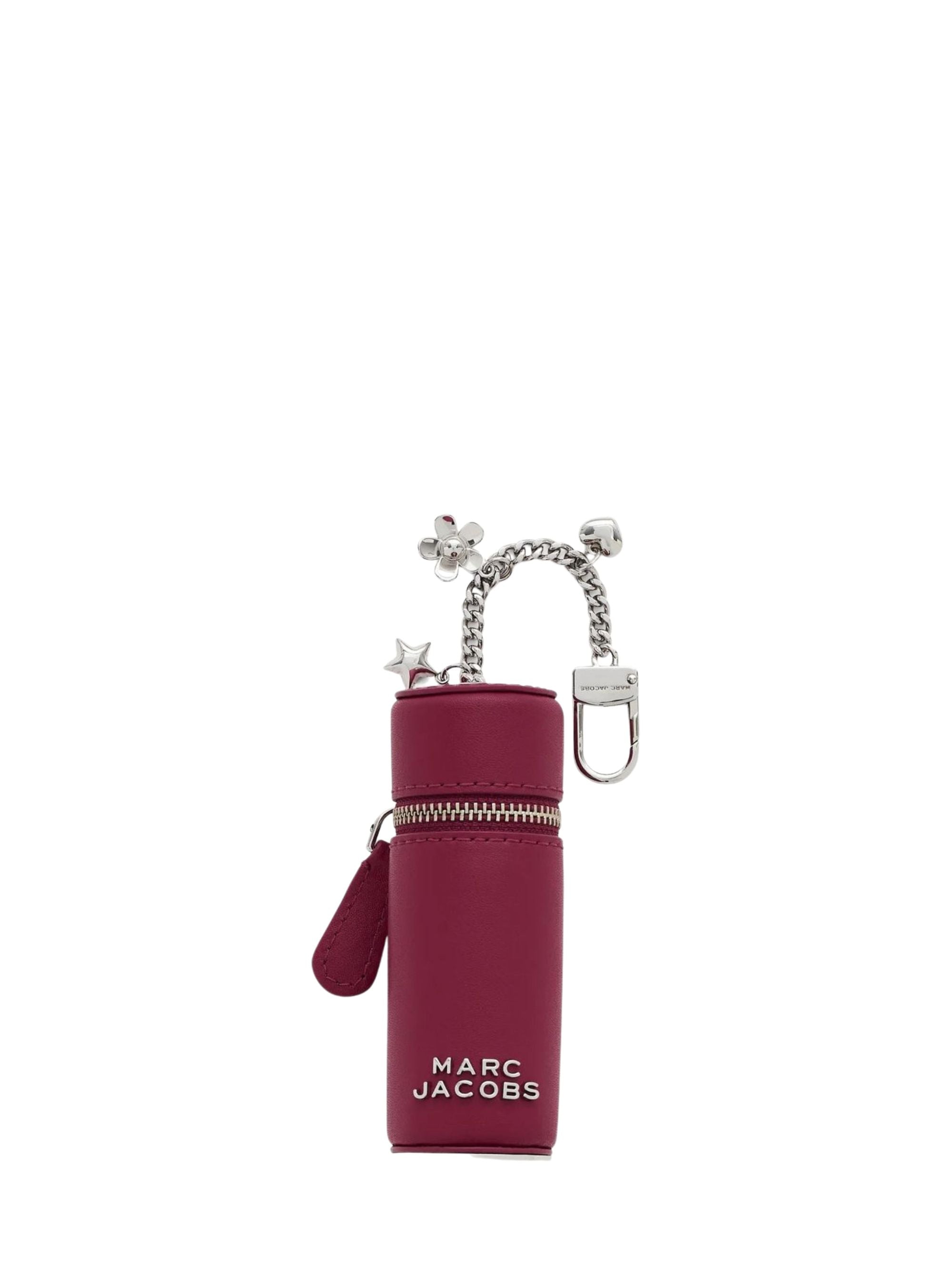 Marc Jacobs Keychains Pink Cow Leather