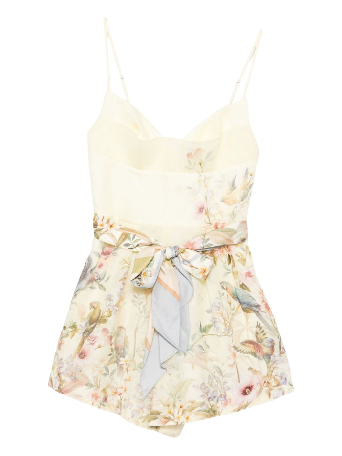 Zimmermann Dresses Yellow Linen Silk