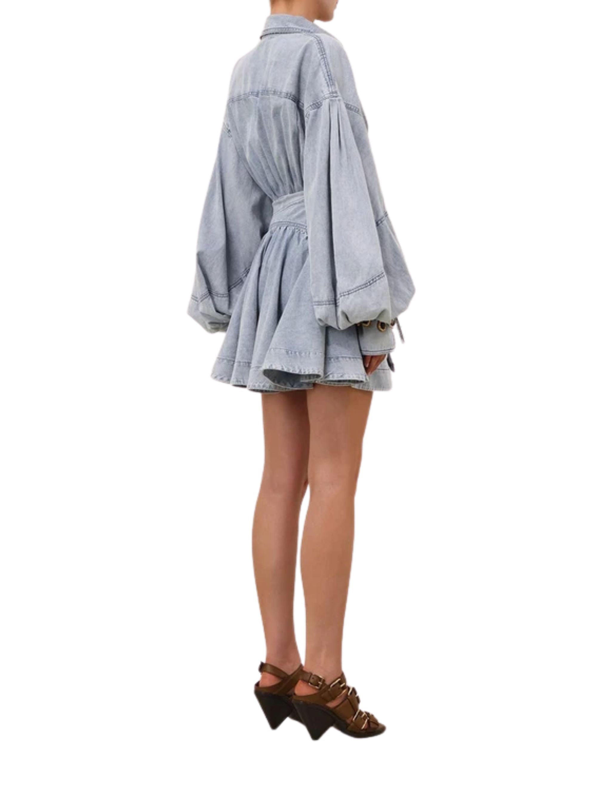 Zimmermann Dresses Clear Blue Cotton