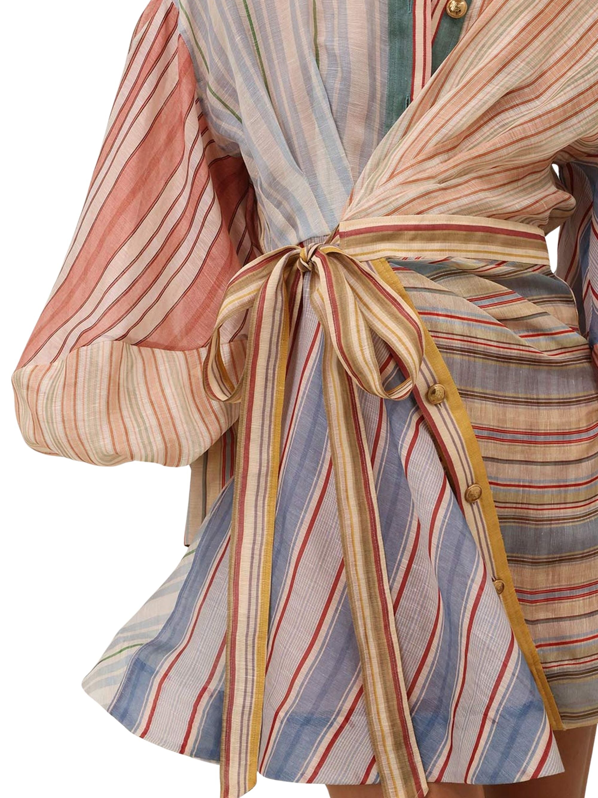 Zimmermann Dresses MultiColour Linen Silk
