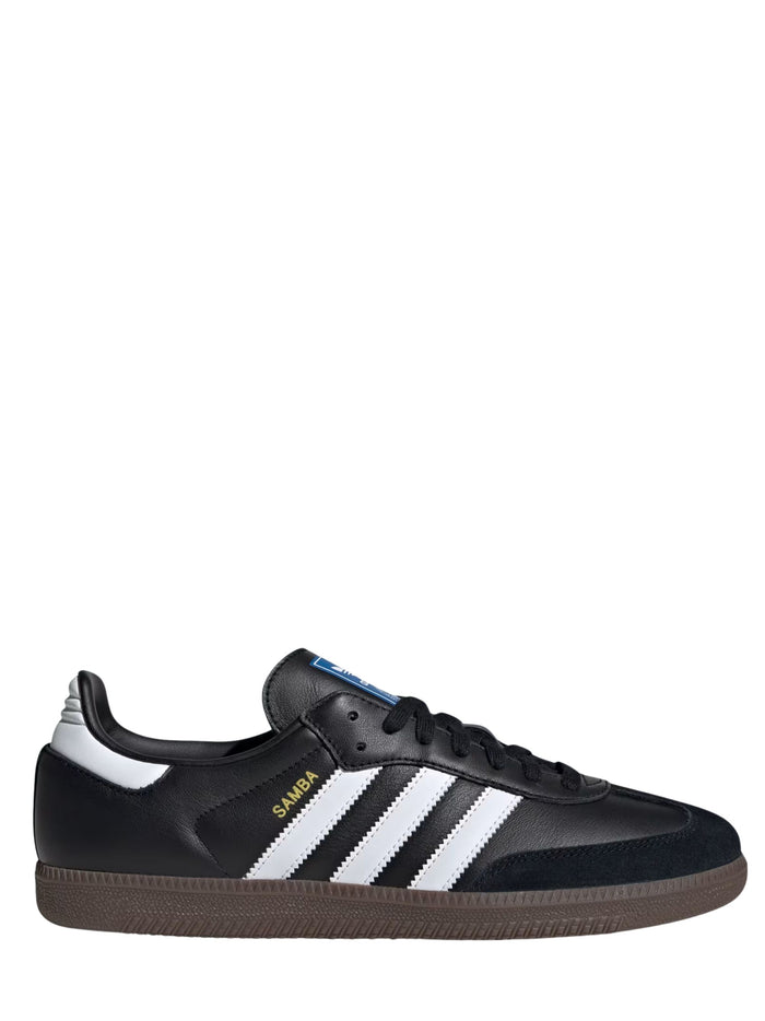 Adidas Sneakers Black Leather