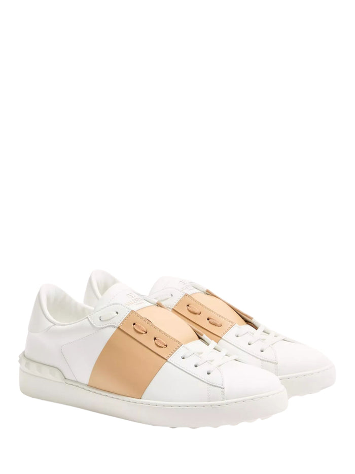 Valentino Garavani Sneakers Pink Calf Leather