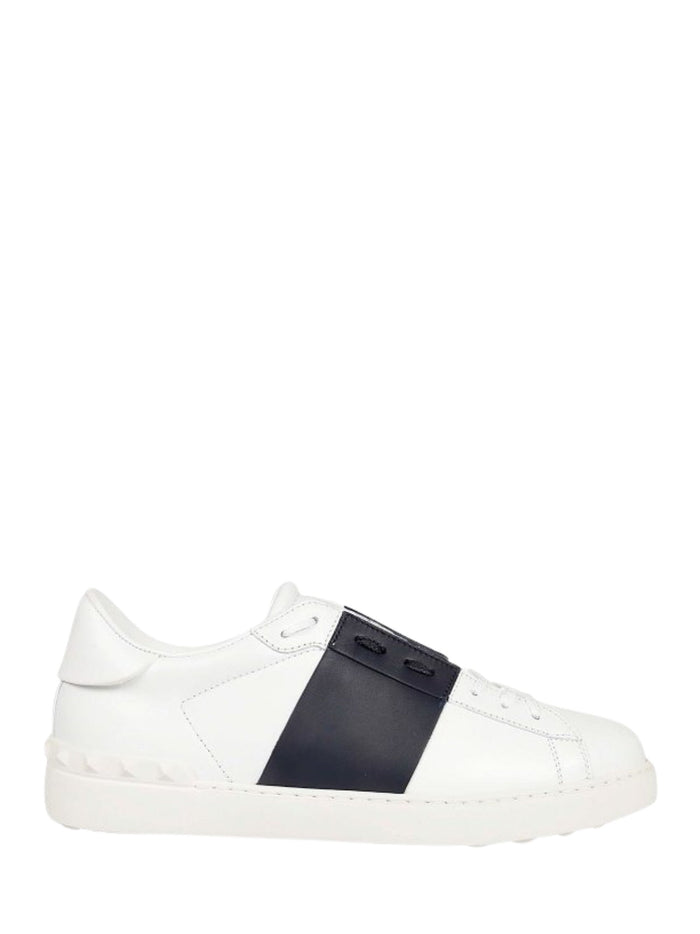 Valentino Garavani Sneakers Blue Calf Leather
