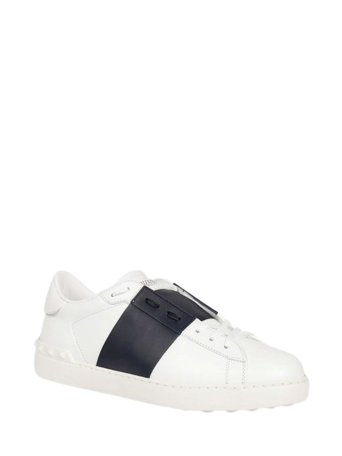 Valentino Garavani Sneakers Blue Calf Leather